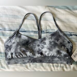 Lululemon Athletica Gray Tie-Dye Bralette